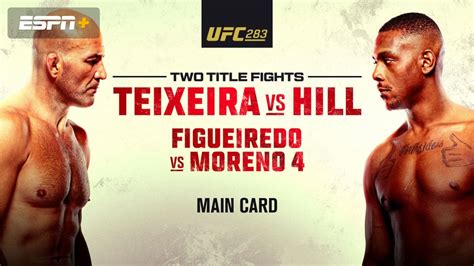 UFC 283: Teixeira vs Hill .